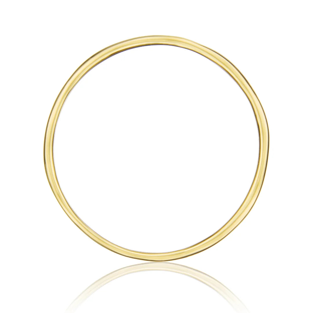 Gold Wave Bangle