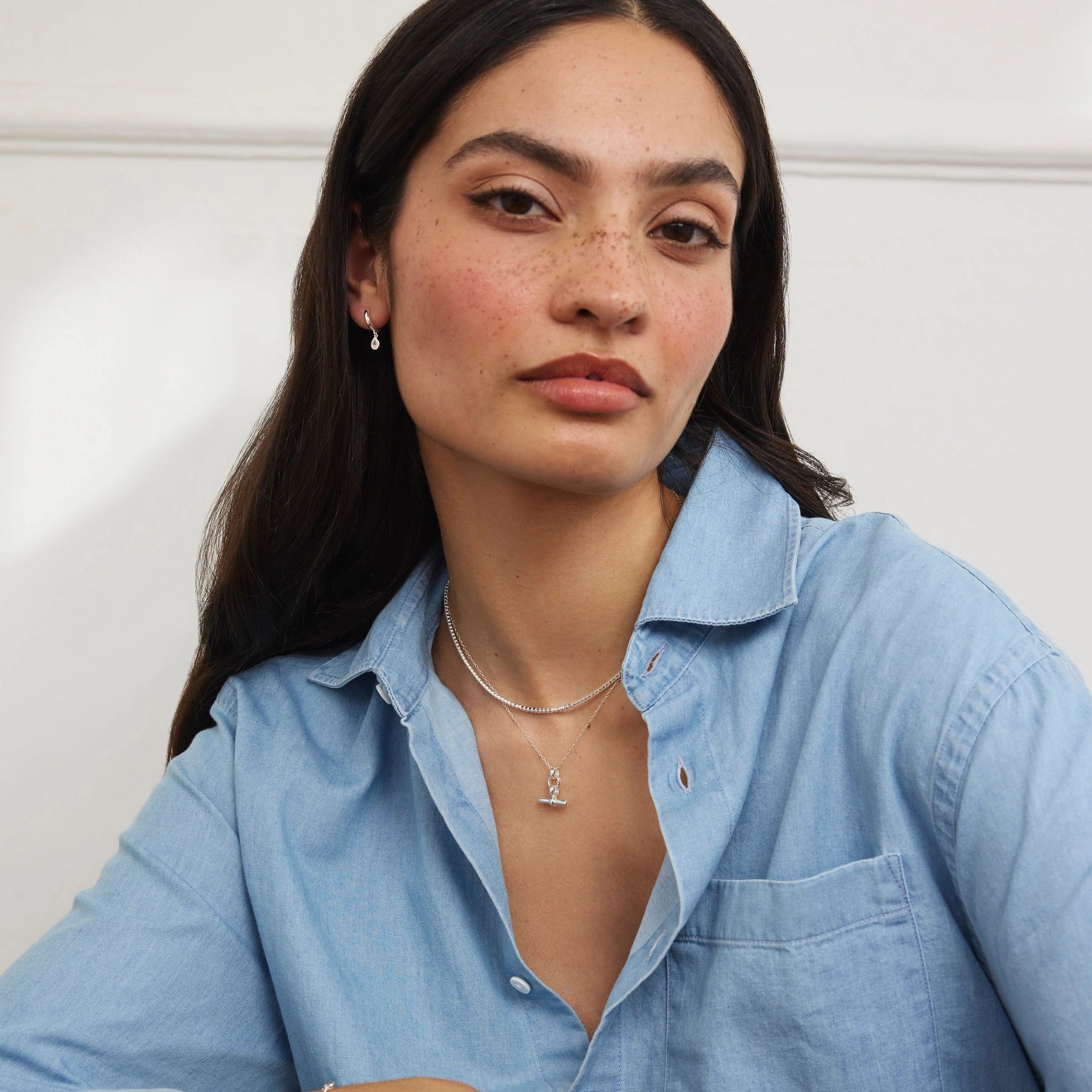 Gold Mini Teardrop Huggie Hoop Earrings