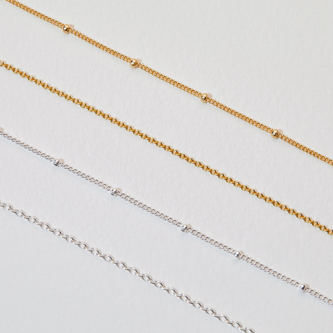 Silver Plain Chain