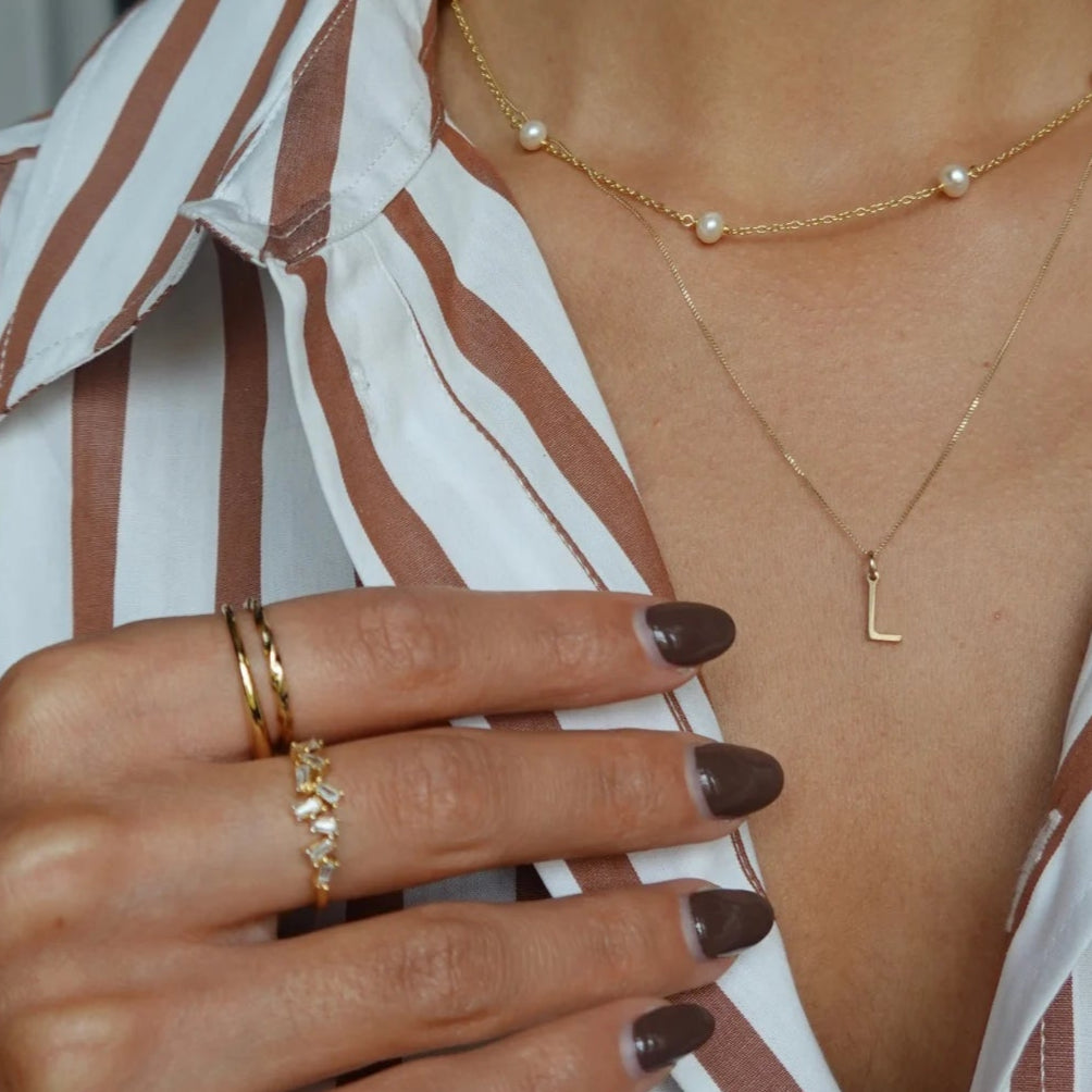 Gold Twist Ring