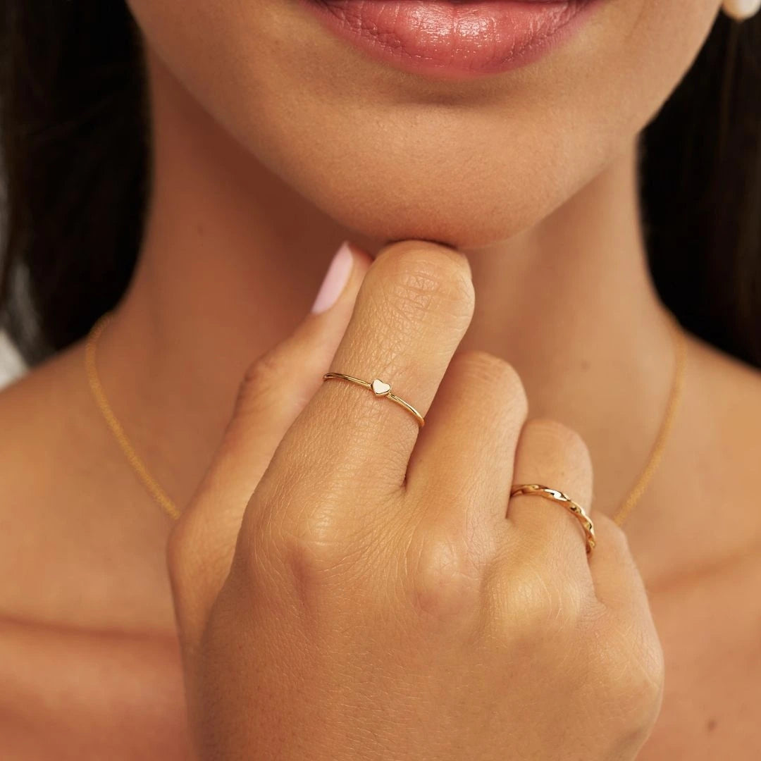 Gold Twist Ring