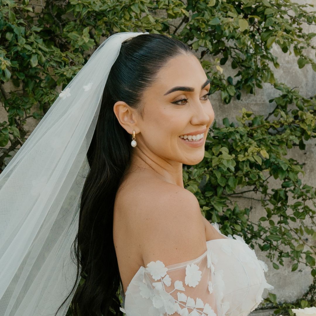 Gold Thick Squared Hoop Earrings