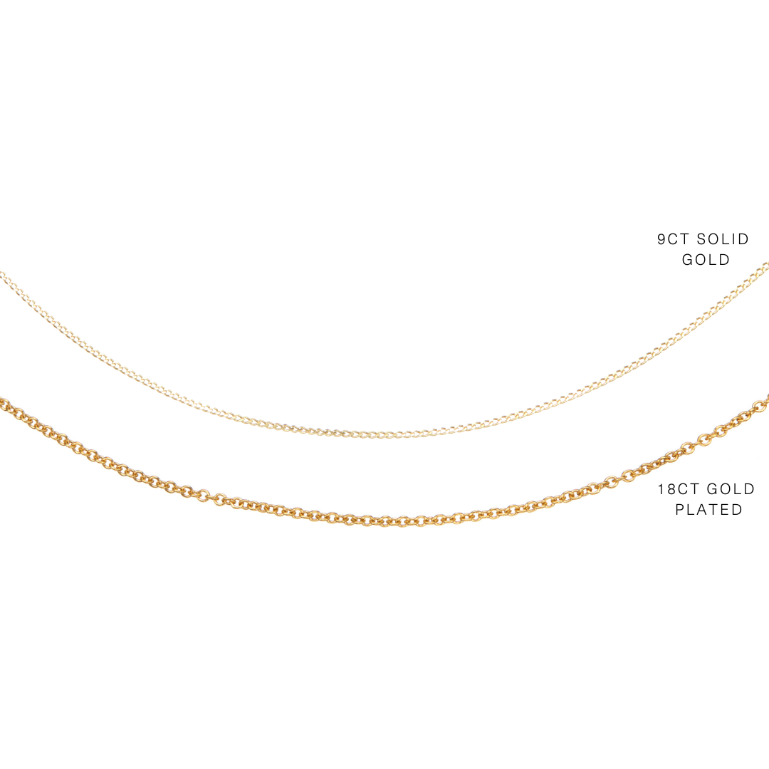Gold Plain Chain