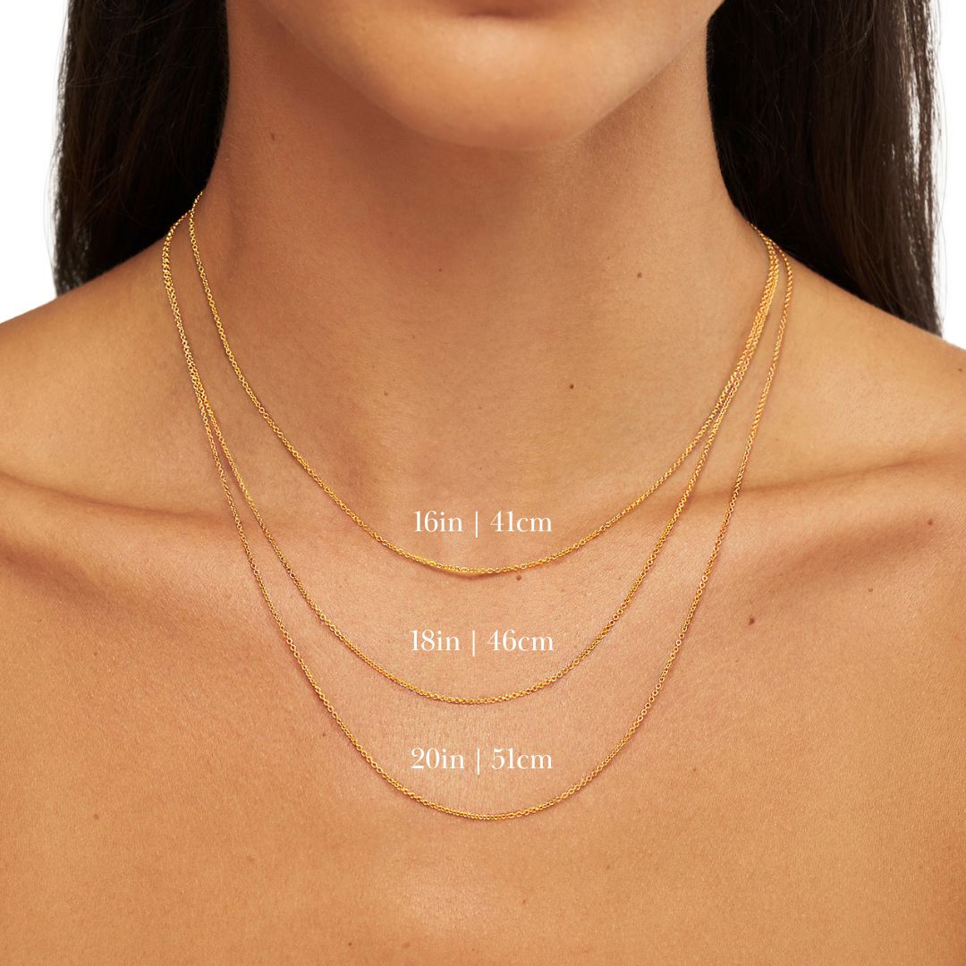 Gold Special Date Calendar Necklace