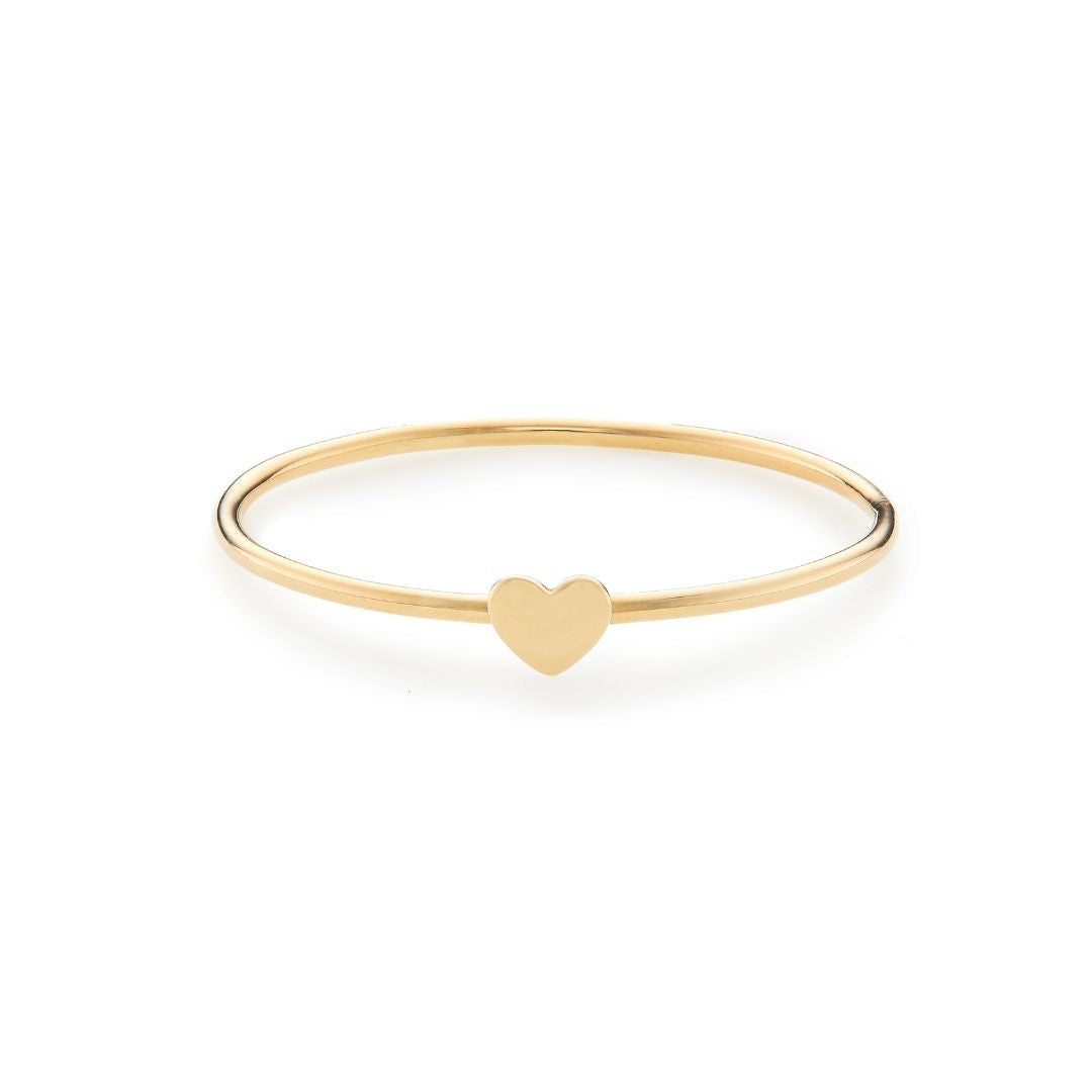 Gold Tiny Heart Ring