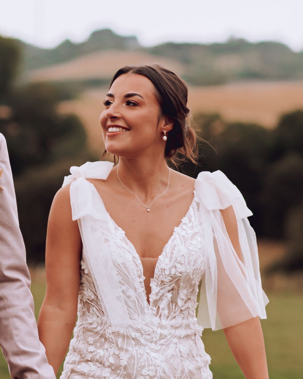 Sophie on her wedding day
