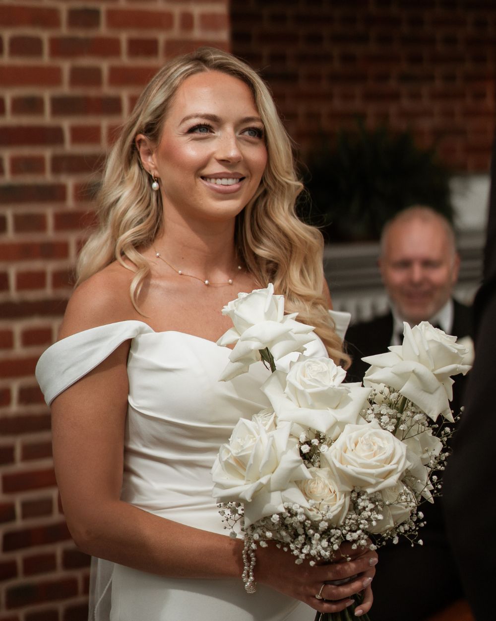 Beckie on her wedding day