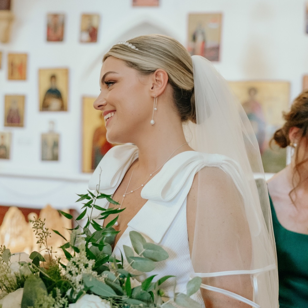 Robyn on her wedding day
