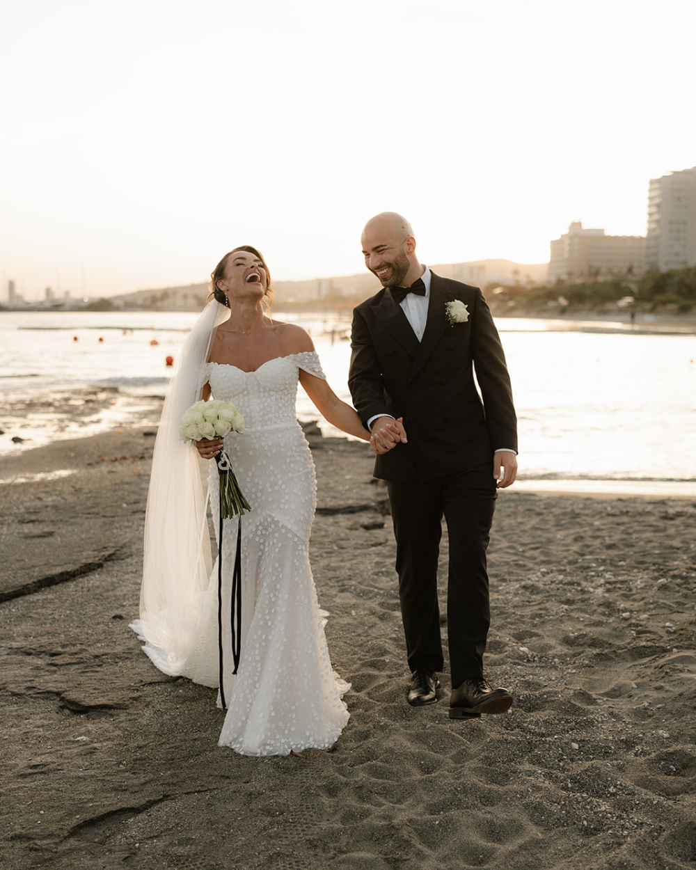 Emily on her wedding day