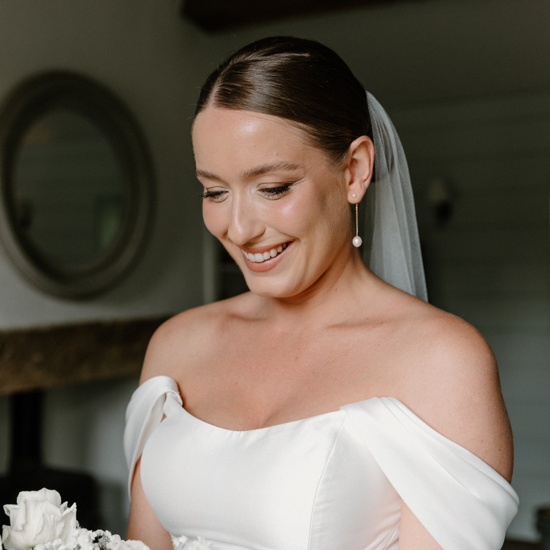 Olivia on her wedding day