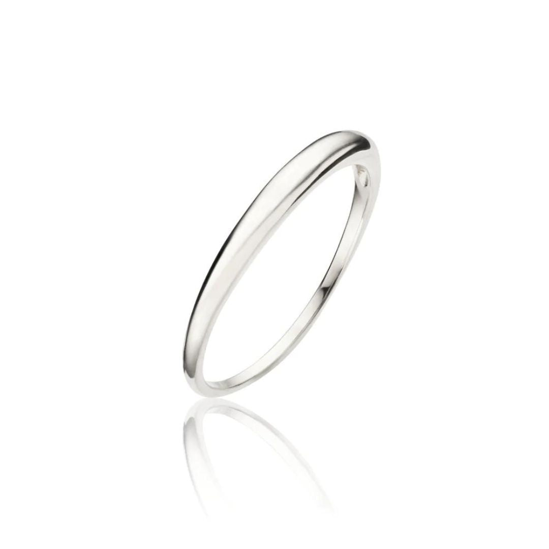 Silver Mini Dome Ring