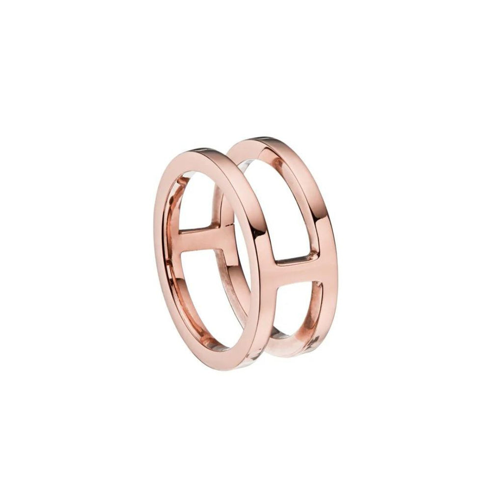 Rose Gold Double Band Ring