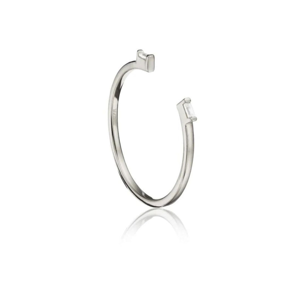 Diamond Style Baguette Gap Ring