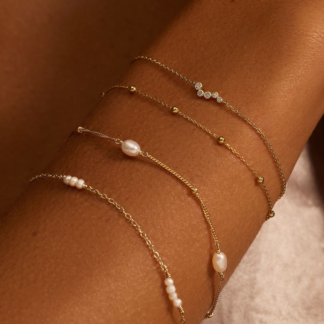 Silver Satellite Chain Bracelet