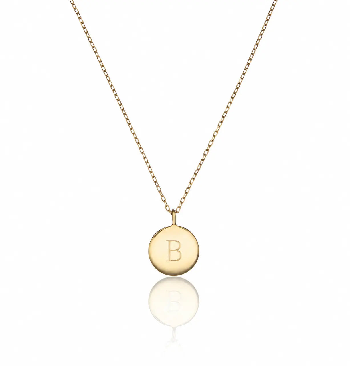 Gold Small Coin Star Necklace