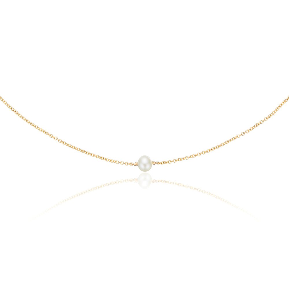 Single Pearl Choker