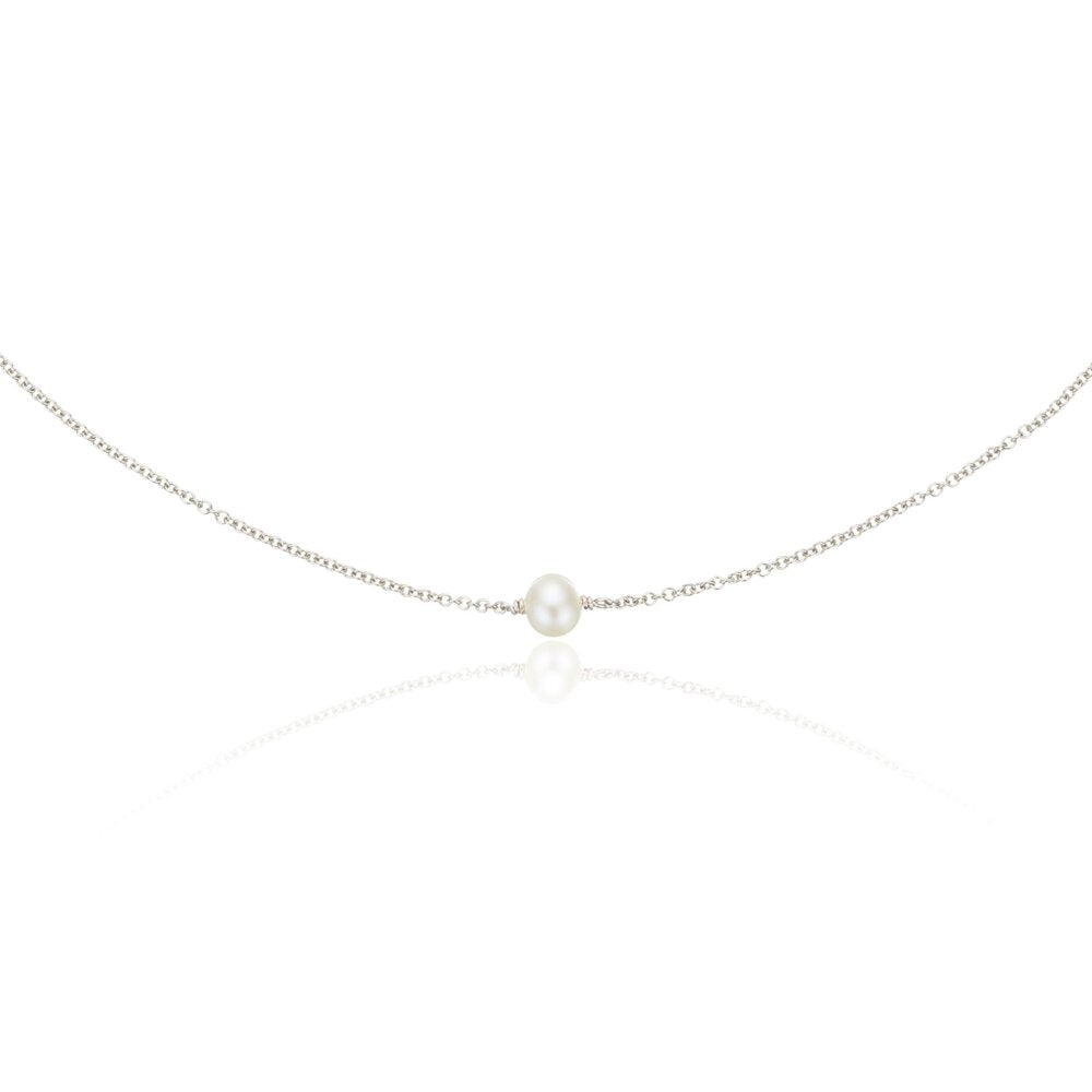 Single Pearl Choker