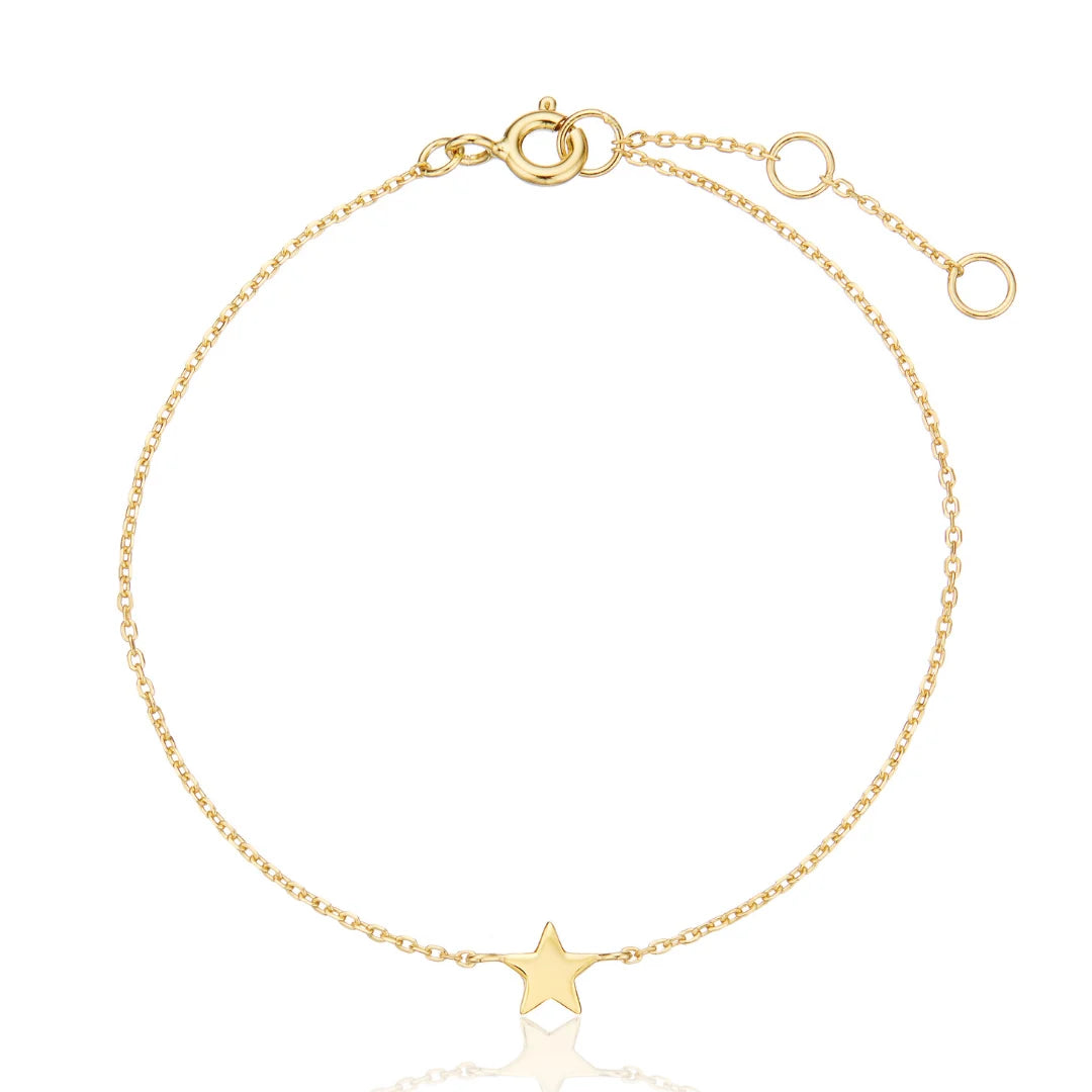 Gold Tiny Star Bracelet
