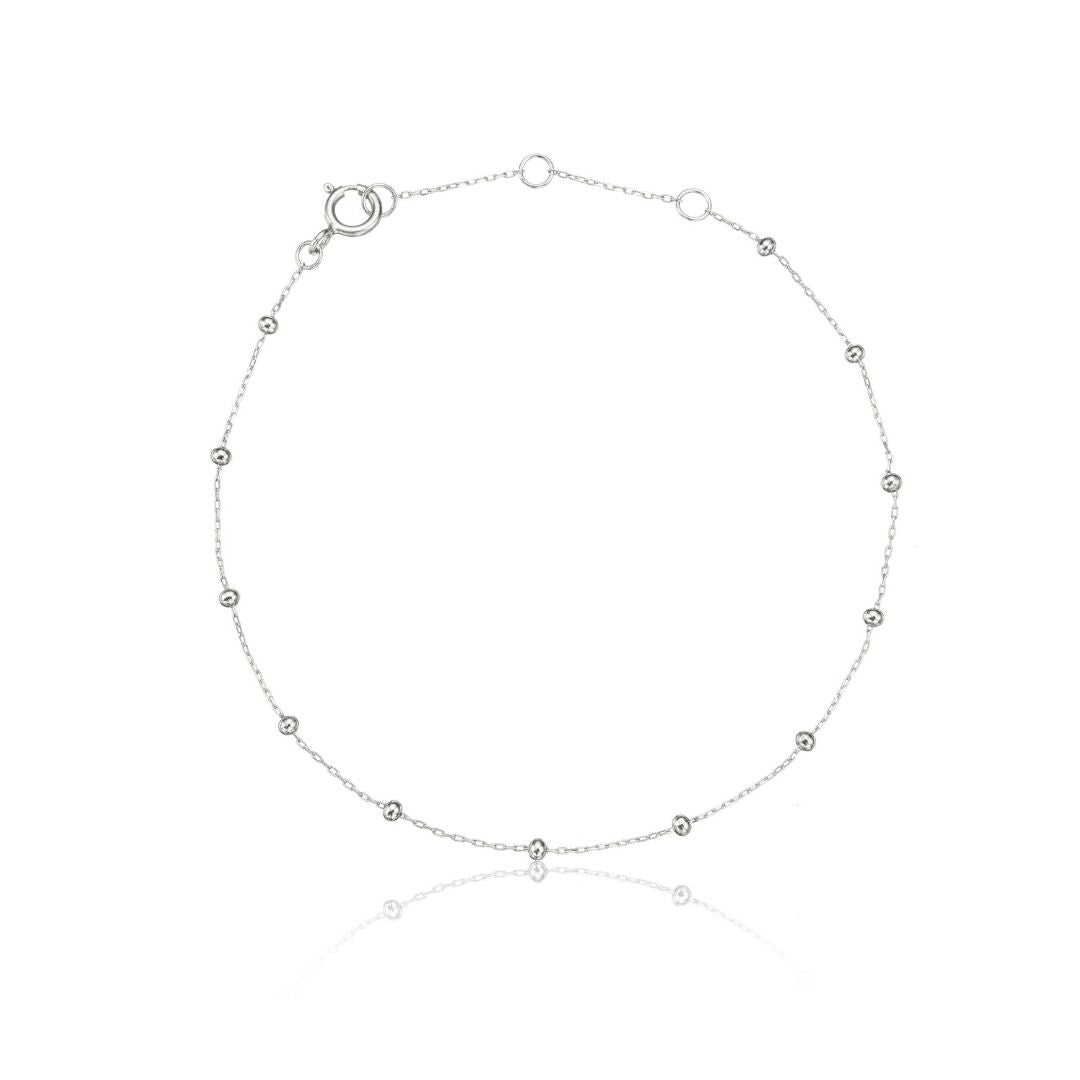 Silver Satellite Chain Bracelet