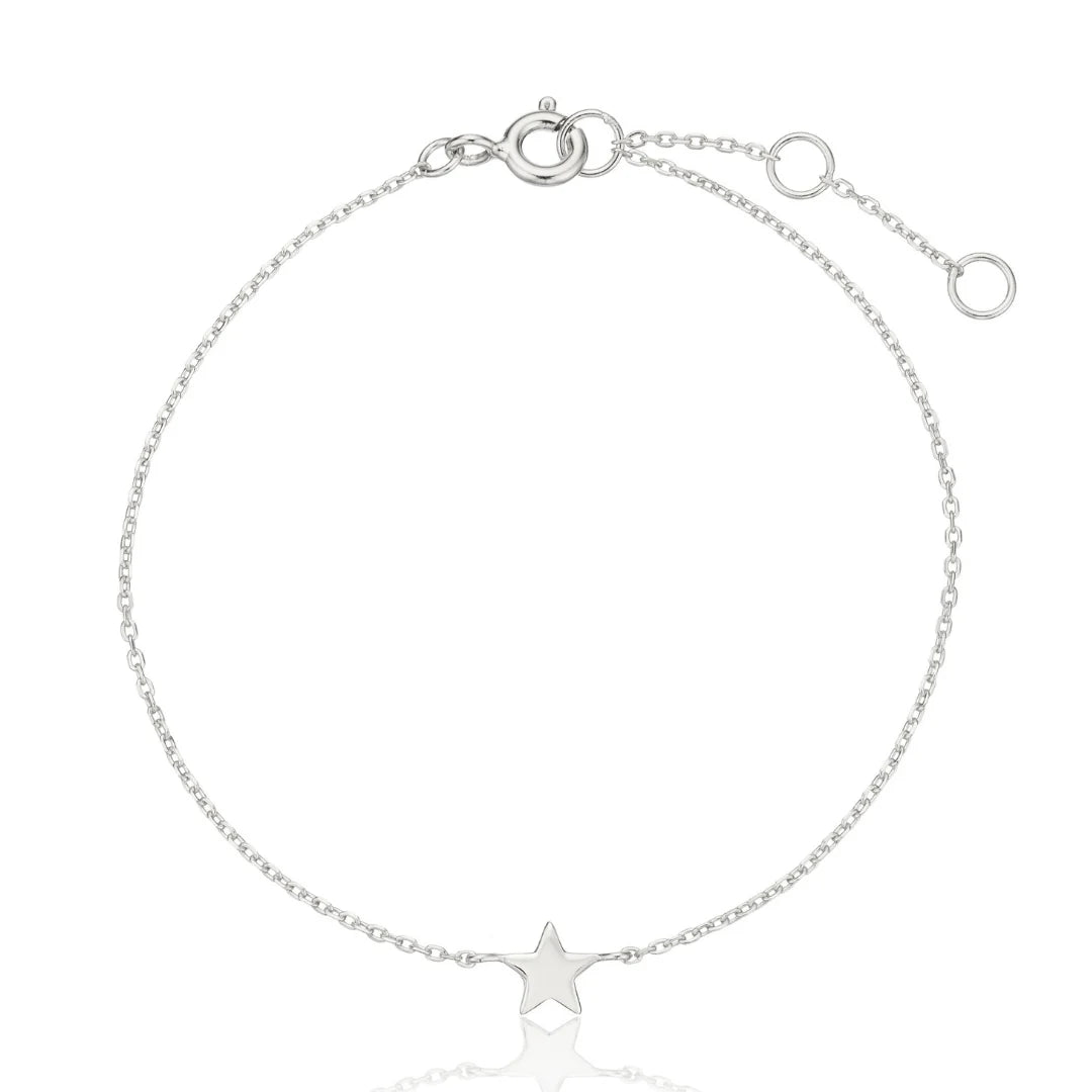 Silver Tiny Star Bracelet