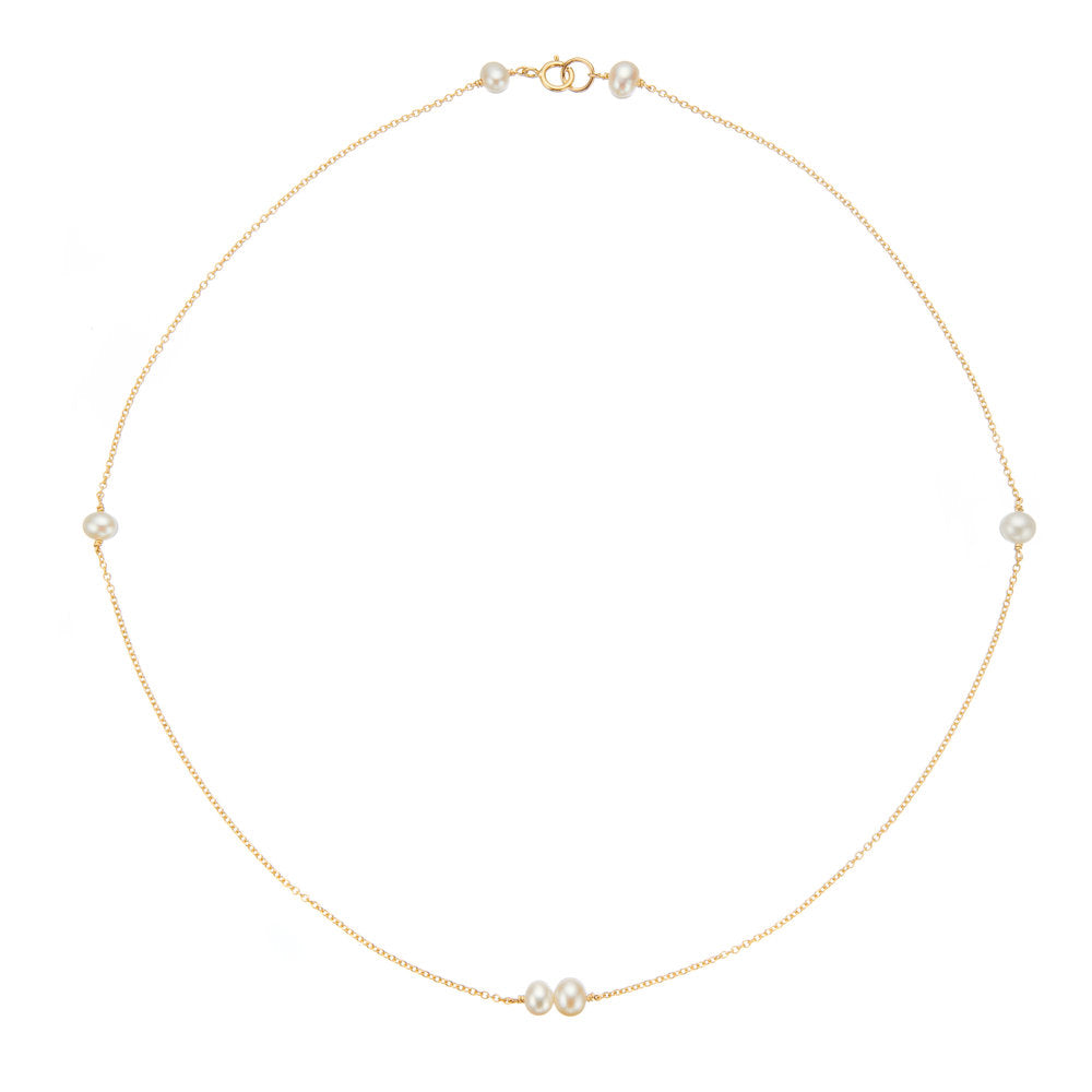 Six Pearl Choker