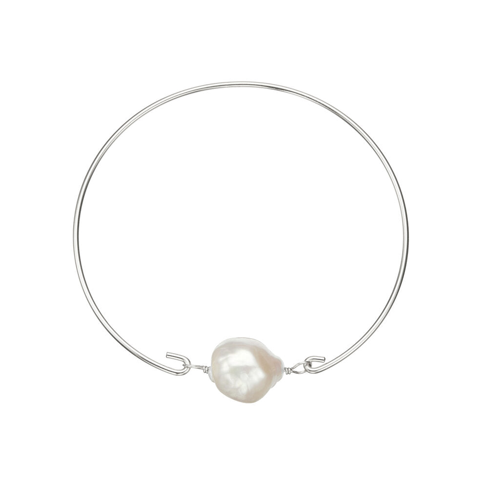 Baroque Pearl Bangle
