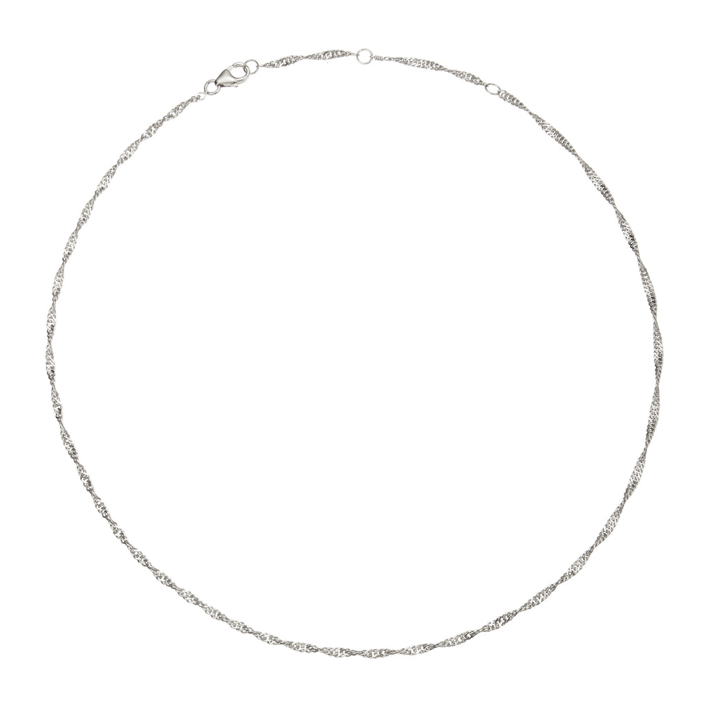 Twisted Rope Chain Necklace