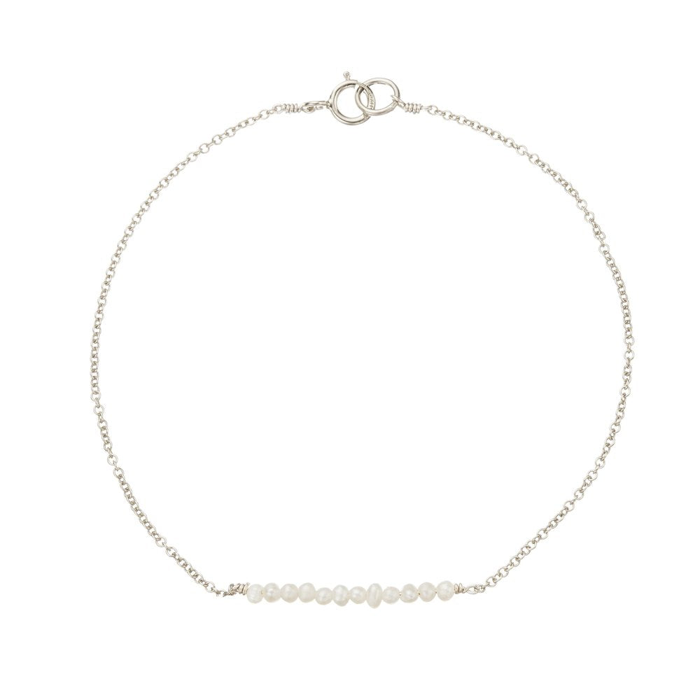 Small Pearl Cluster Bracelet