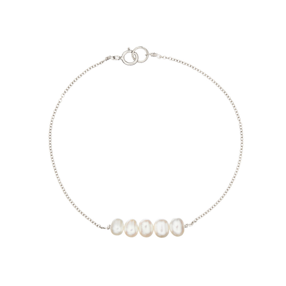 Pearl Cluster Bracelet