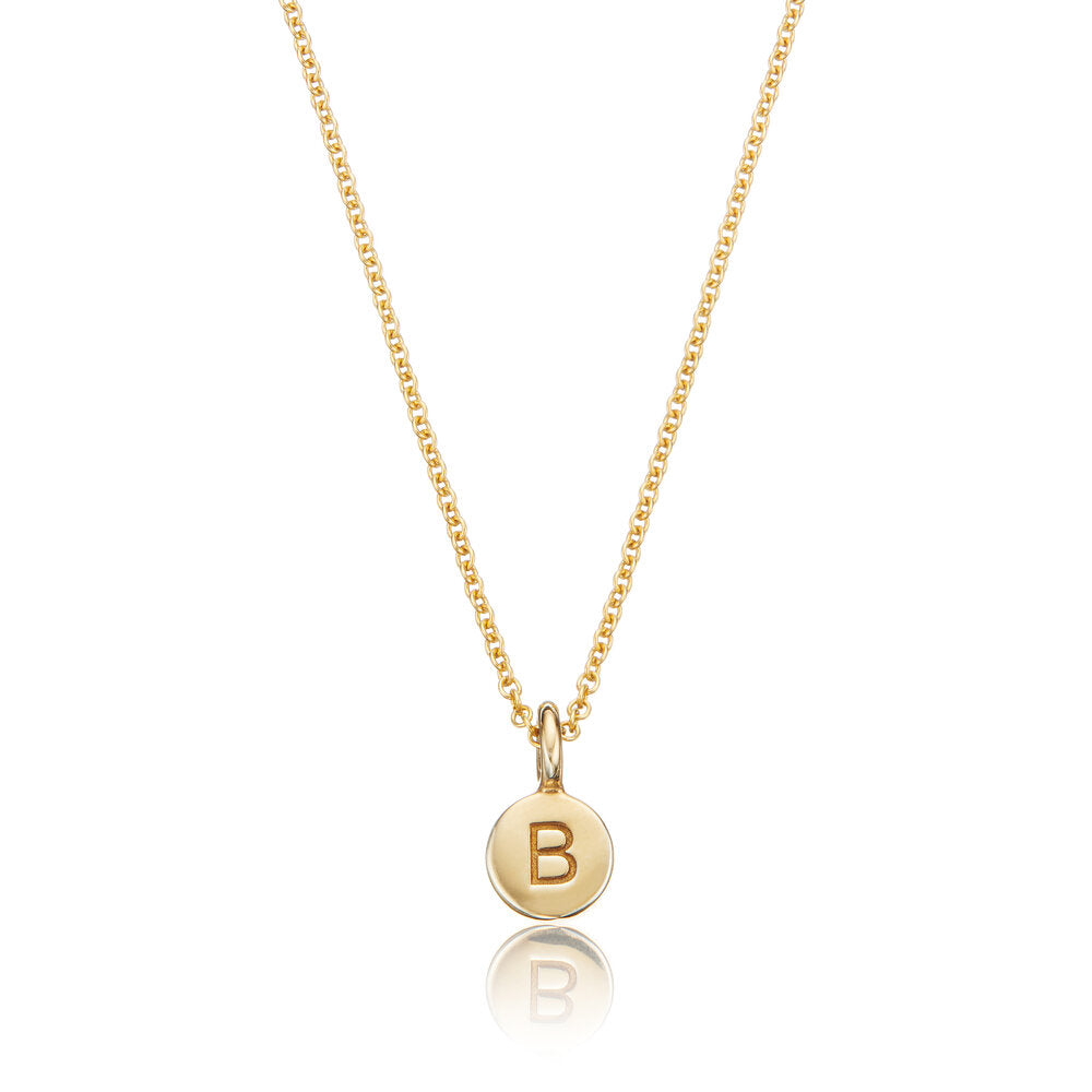 Extra Small Personalised Disc Necklace