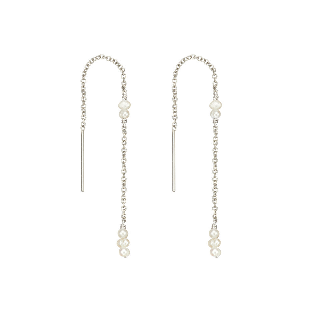 Mini Pearl Ear Threaders