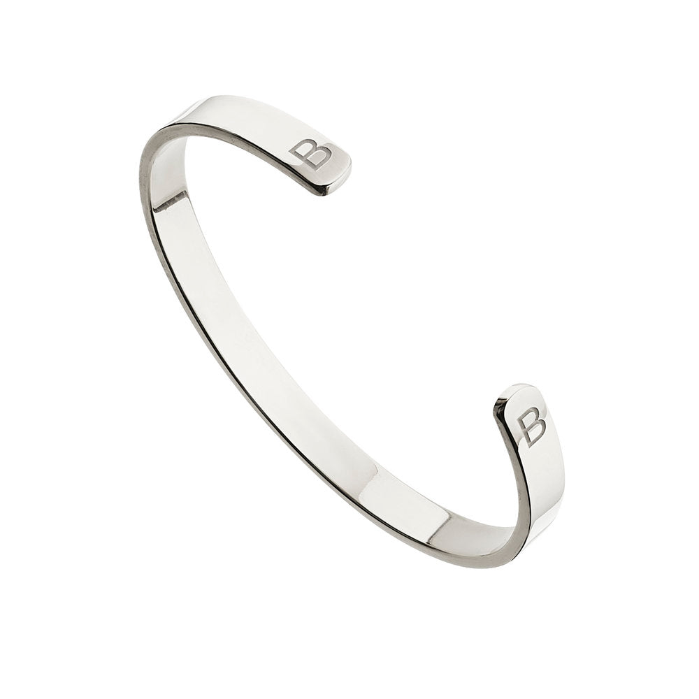 Thick Engraved Bangle