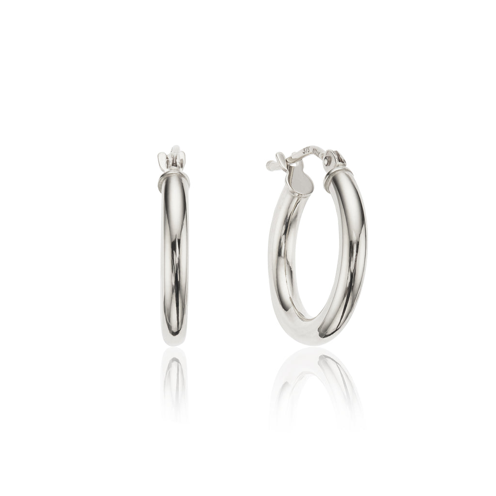 Small Rounded Hoop Earrings
